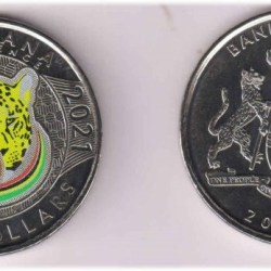 Guyana, 100 Dollars, 2021, 55 Years of Independence, Colour, KM #64, UNC Condition.