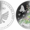 Germany, Federal Republic of 5 Euros 2022 Insect Kingdom Commemorative issue Beautifull Colour Coin GEM UNC #Grass2