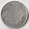 Extremely Rare One Rupee 1897 Silver Coin of Victoria Empress British India Coinage