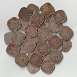 32 Coins Lot Of 2 Anna George VI King Emperor British India Coinage