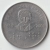 Two Rupee 1809-2009 Stainless Steel Coin of Commemorative issue Louis Braille Republic India Coinage