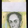 Venezuela 100 Bolivares Serial GEM UNC (100 Note) packet Lowest Price