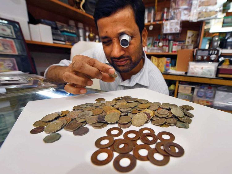 old coin collection