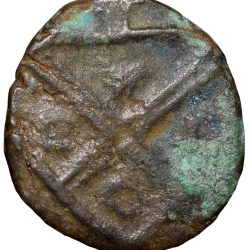 Copper 1/2 Pice of Bombay Presidency (AD 1820-1821) of Southern Concan(Konkan) Issue KM225 V.Rare