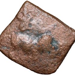 Copper Coin of Satakarni I of Satavahana Dynasty(1st Cen. BC) from Vidarbha(Yavatmal) Region Elephant-Ujjaini Type