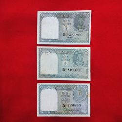 A-1,A-2,A-3 ONE RUPEE SET