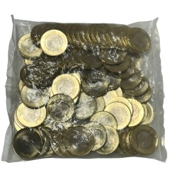 Rs 10 Definitive Issue RBI Seal 100 Coin Pouch Mumbai Unique and Rare Mint 2021