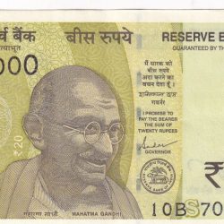 700000 FANCY NUMBER 20 Rupees GEM 💎 UNC note With Fancy Number ( All Number 700000)