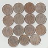 15 Coins Set of One Rupees 1990 Copper-Nickel Coin of Commemorative Issue FAO- Food For Future Republic India Coinage