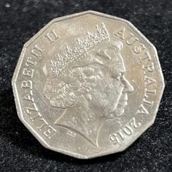 2015 Australia 50 Cents - Elizabeth II Lowest Price coin #A-96