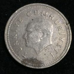 Alternative view of (1994) Turkey 5000 Lira Lowest Price coin #A-118