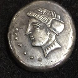 Alternative view of Indogreek Old Token Heavy Weight 34 gram rare Lowest Price Token #A-143