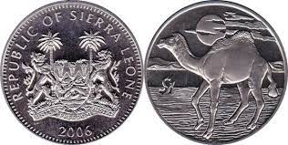 Sierra Leone, 1 Dollar, 2006, Dromedary, KM #312, UNC Condition.