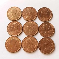 Victoria empress Denomination 1 quarter anna Mix date