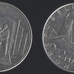 San Marino, 1976, 100 Lire, KM #57, Family, AUNC Condition.