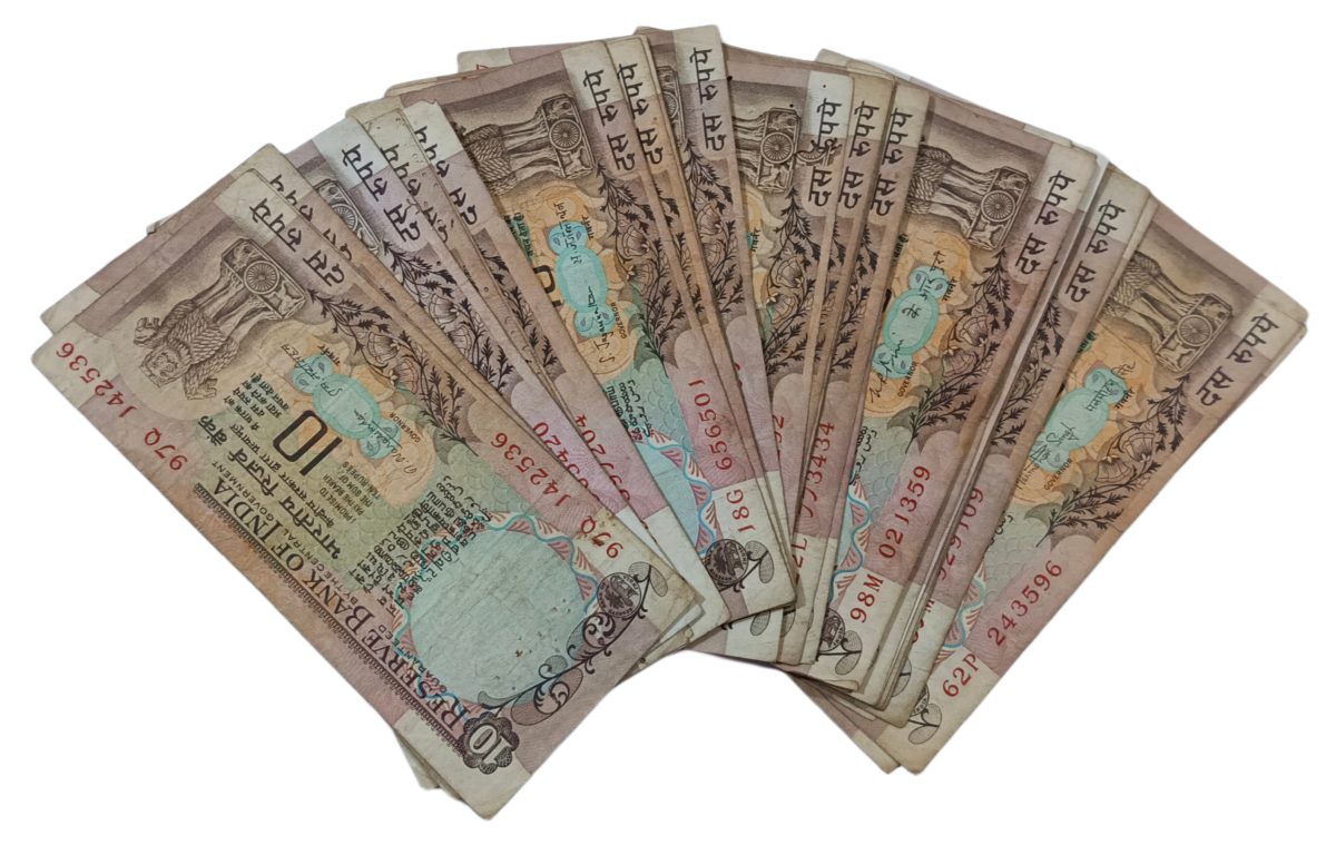 10 Rupees Old PEACOCK Issue Different Signatures M.NARASHIMHAN, S.JAGANNATHAN, K.R PURI, MANMOHAN SINGH Mixed Lot 33 Notes **RARE** Used Conditions.