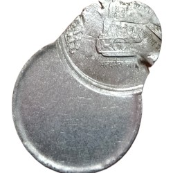 Alternative view of 1 Rupee Fss Year 2019 New Lion Variety Vertical OFF CENTRE with MULTIPLE STRIKES Error **RARE** High Collectable Grade.