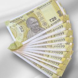 RS 20/- India Banknote Latest Issue Number Repeater 899899 x 10 GEM UNC Unique and Rare