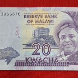 MALAWI 20 KWACHA GEM UNC CONDITION