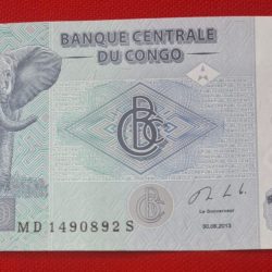 CONGO 100 FRANCS GEM UNC CONDITION