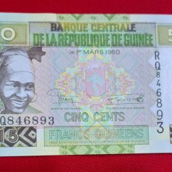 GUINEA COUNTRY 500 FRANCS GEM UNC CONDITION