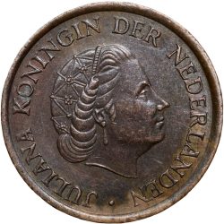 Bronze 5 Cents of Junliana Koningin (AD 1978) from Nederland