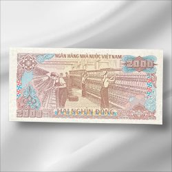Alternative view of Vietnam 2000 Dong GemUnC Bank note ending 786 Collectable Series Unique and Rare