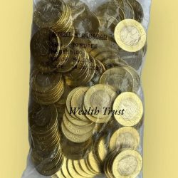 Rs 10 Rupee Definitive Issue Hyderabad 2021 Extremely Unique and Rare Limited Issue Seal Pouch RBI