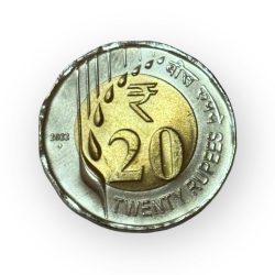Alternative view of Rs 20 Rupee Definitive Issue Mumbai 2022 Extremely Unique and Rare Limited Issue Seal Pouch RBI