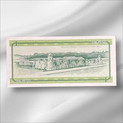 Alternative view of 1 PESO Gem UnC Bank note ending 786 Collectable Series Unique and Rare