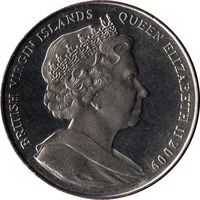 British Virgin Islands (British Overseas Territories), 1 Dollar, 2012, 2012 Summer Olympics, London, 4 coin set, UNC Condition. - Image 5