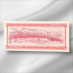 Alternative view of Cuba 3 Pesos GemUnC Bank note ending 786 Collectable Series Unique and Rare