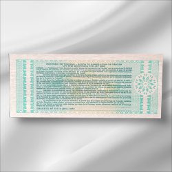 Alternative view of Argentina 1 Austral GemUnC Bank note ending 786 Collectable Series Unique and Rare