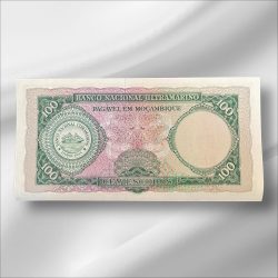 Alternative view of MOZAMBIQUE 100 Escudos World Bank note ending 786 Collectable Series Unique and Rare