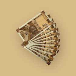 Rs 10 India Banknote Holy Solid Number 111786 to 999786 Gem Unc Unique and Rare