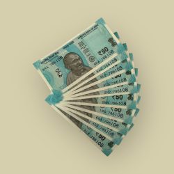 Rs 50 India Banknote Holy Solid Number 786108 10 NOTE SETS Gem Unc Unique and Rare