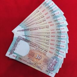 10 RUPEE STARTING 786 SHALIMAR ISSUE UNC CONDITION EACH NOTE PRICE 473