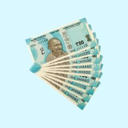 Rs 50 India Banknote Solid Set Gem Unc 111110 to 999990 SAME PREFIX Latest Issue Unique and Rare