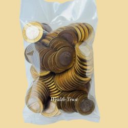 Rs 10 South Africa Summit 100 Coin SEAL Packet India Commemorative Issue Hyderabad Mint