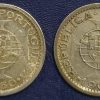 Portuguese - Mozambique, 1960, 5 Escudos, KM# 84, Silver, Circulated Condition.