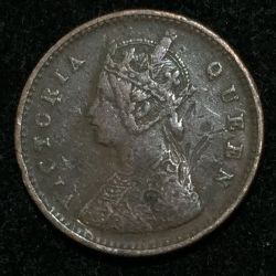 1882 India - British 1⁄12 Anna - Victoria coin Lowest Price #A-190
