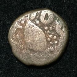 Rare Sikh Empire of 1 Paisa 1828 Ranjit Singh Amritsar Mint Coin #A-209