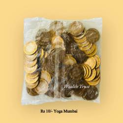 Rs 10 International Day of Yoga100 Coin RBI SEAL Packet Republic India Commemorative Issue Mumbai