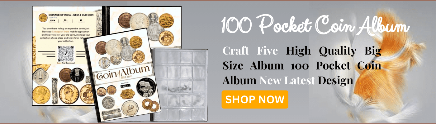 100 Pocket Coin Album by Craft Five High Quality Big Size Album New Latest Design
