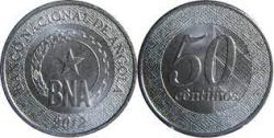 Angola, 50 Centimes, 2012, KM# 107, UNC Condition.