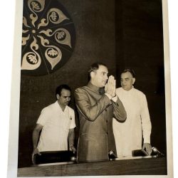 P106 - INDIA original vintage photograph Political Series Unique and Rare
