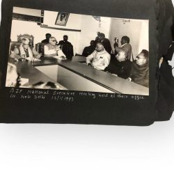 P118 - INDIA original vintage photograph Political Series Unique and Rare