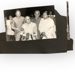 P128 - INDIA original vintage photograph Political Series Unique and Rare