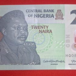 Nigeria 20 Naira Plastic Note