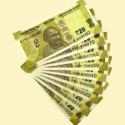 Rs 20/- 009080 to 201000 Gem Unc India Banknote New Issue Set Unique and Rare